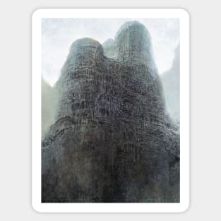 Beksinski Painting Sticker